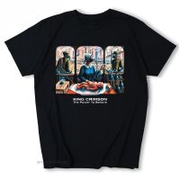 ผู้ชายลำลองชายแขนสั้น Tee เสื้อคอลูกเรือโลหะ Rock โปสเตอร์พิมพ์ Casual Top King Crimson ผู้ชายผู้หญิง Tshirt