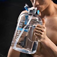 Food grade ton barrel high color value large capacity fitness portable water bottle large capacity water cup plastic wate