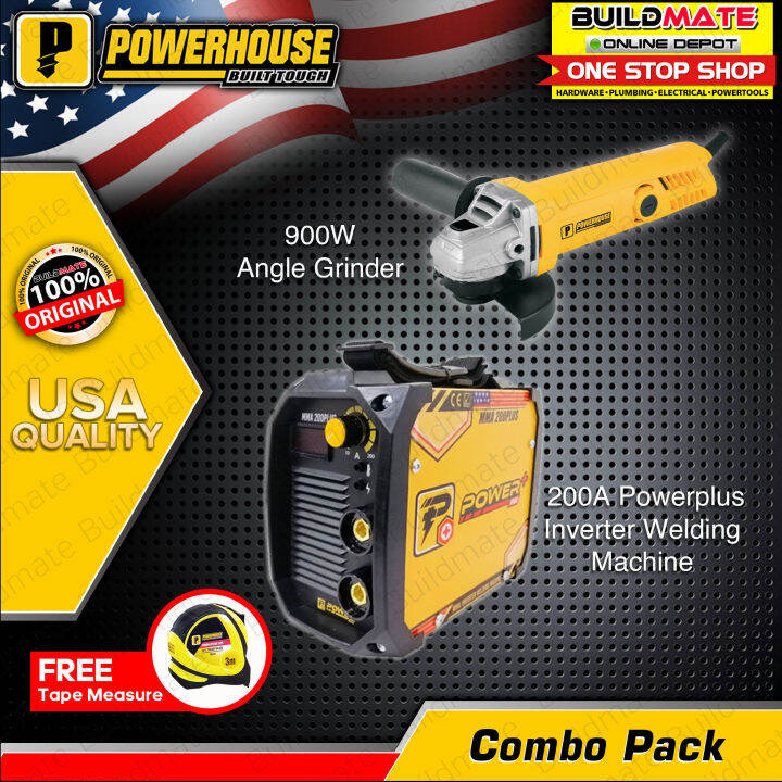 POWERHOUSE Power Plus Inverter Welding Machine 200A MMA200PLUS