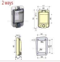 【support】 HI UTILITY PRODUCTS ป้องกันหน้าต่างฝาครอบปุ่มห่วงกันน้ำหน้าต่างเบรกเกอร์สวิทช์หน้าต่าง Ip67กล่องกันน้ำ