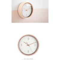 [Korea] Retro silent wall clock Olive Cream color