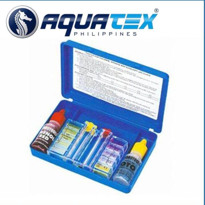 AQUATEX 3Way Pool Water PH, Chlorine and Bromine Test Kit Lazada PH