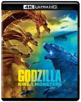 Godzilla 2: King of monsters 4K UHD Blu ray Disc Dolby panoramic sound medium word