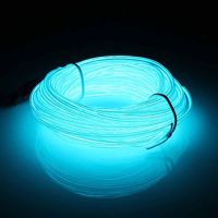 10M EL Led Flexible Soft Tube Wire Neon Glow Car Rope Strip Light Xmas Decor 20-220V