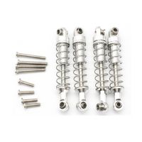 【HOT】 MBJ Amll 4 Pcs โลหะโช้คอัพ Damper สำหรับ WPL C14 C24 C34 MN D90 D91 D96 D99 D99S MN90 MN99S RC รถอะไหล่อัพเกรด