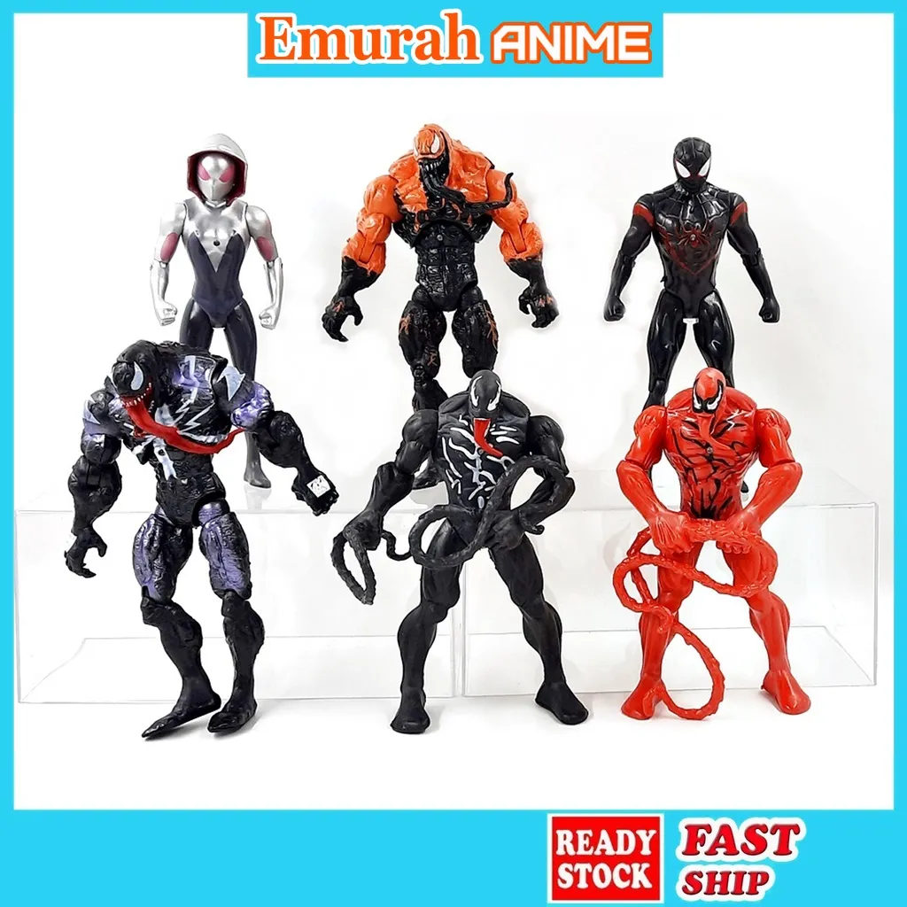 Venom vs Riot Superhero 16cm figure Carnage | Lazada