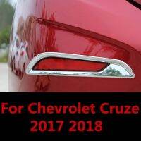 แถบไฟตัดหมอกด้านหลังสำหรับ Chevrolet Cruze 2017 2018แถบโครเมียม ABS โคมไฟกรอบแต่งรถการตกแต่งภายนอก