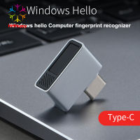 Usb Fingerprint Reader Type C Biometric Scanner Fingerprint Unlock Reader Compatible For Windows Win7/10