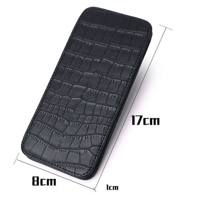 Wallet Protector Crocodile Pattern Travel PU Card Leather