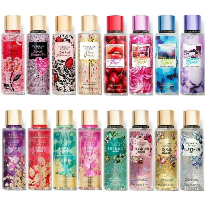 Phx-leo 3pcs Victoria's Secret Perfume (Amber Romance, Love Spell ...