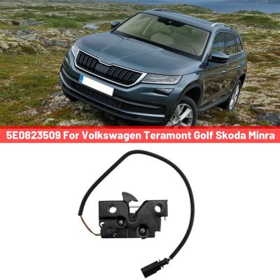 5E0823509 5F0823509C Under Hood Lock Automotive for Volkswagen Teramont Golf Skoda Minra