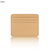 ZIBU ผู้หญิงผู้ชาย PU หนัง Multi-Card Holder บางธุรกิจบัตรเครดิตบัตรประชาชนกระเป๋าสตางค์