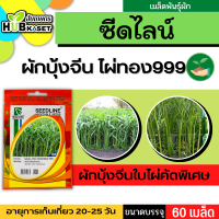 ซีดไลน์ ?? ผักบุ้งใบไผ่คัดพิเศษ ไผ่ทอง 999 ขนาดบรรจุประมาณ 60 เมล็ด อายุเก็บเกี่ยว 20-25 วัน