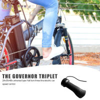 【Ready Stock】E-Bike Speed Handlebar 12v/24v/36v/48v Universal Black Electric Scooter E-Bike Throttle Grip