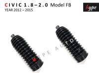 *** SET *** กันฝุ่นแร็คพวงมาลัย ยางหุ้มแร็ค ซีวิค CIVIC 1.8 - 2.0 โมเดล FB ปี 2012 - 2015  ( 2 ชิ้น )