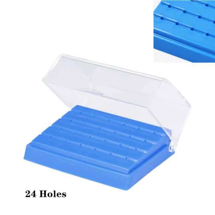 24-holes-dental-plastic-burs-drill-holder-box-storage-box-dental-laboratory-equipment