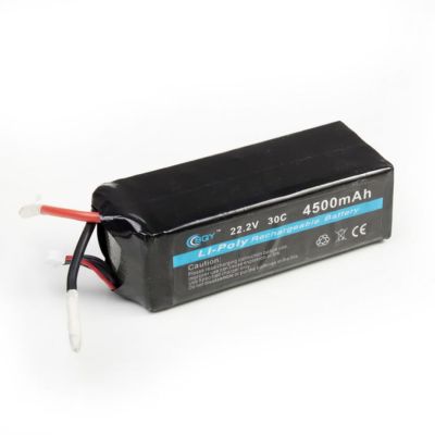 Professional 22.2V 4500m·AH30C LI-POLY Rechargeable Batery For Helicopter
