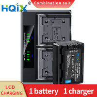 HQIX สำหรับ Panasoinc กล้อง HC-V110GK-K HC-V130 HC-V100แบตเตอรี่แท่นชาร์จสองหัว VBY100 VW