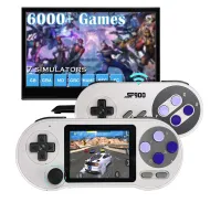 SF2000 Mini Video Game Portable Game Kid Player Built In 6000 Games 3 Inch Retro Handheld Game Console For SNES/NES/GBA/GB/MAME