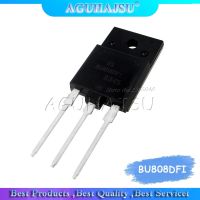 5PCS BU808DFI TO-3PF BU808DF BU808D BU808 TO-3P new original High pressure fast switch Darlington tube WATTY Electronics