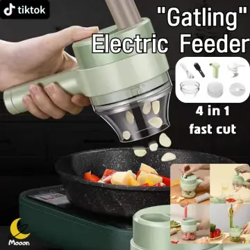 Electric Garlic Masher, Household Garlic Press Auxiliary Food