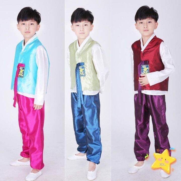 Traditional Korean Hanbok costume for kids edition clothing children's ...