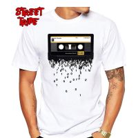 Newest Retro Cassettes Printed T-Shirt MenS 80S Music The Death Of Cassette Tape Tshirt Designer Music Lover Clothing 【Size S-4XL-5XL-6XL】