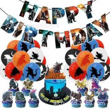 Godzilla vs King Kong Birthday Party Printable Kit