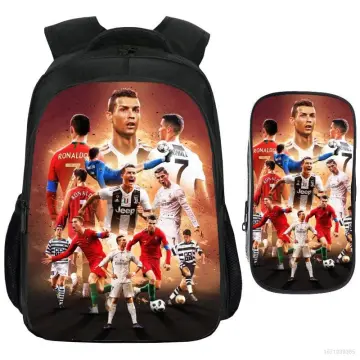 Ronaldo Laptop Backpack Casual Daypack School Bags for Boys & Girls Travel  Office Daytrip College Backpack Multi-Purpose Bag