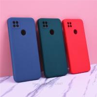 For Xiaomi Redmi 9C Case Silicone Candy Color TPU Cover Phone Case For Xiomi Redmi 9C 9 C NFC Redmi9C Case Liquid Soft Fundas Phone Cases