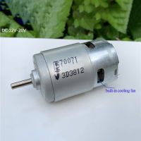 จอ Dc 775 12V-20V 14000Rpm 21500Rpm 24000Rpm ความเร็วสูงแรงบิดขนาดใหญ่เสียงรบกวนต่ำจอ Dc เครื่องจักรไฟฟ้าเครื่องมือทางไฟฟ้า