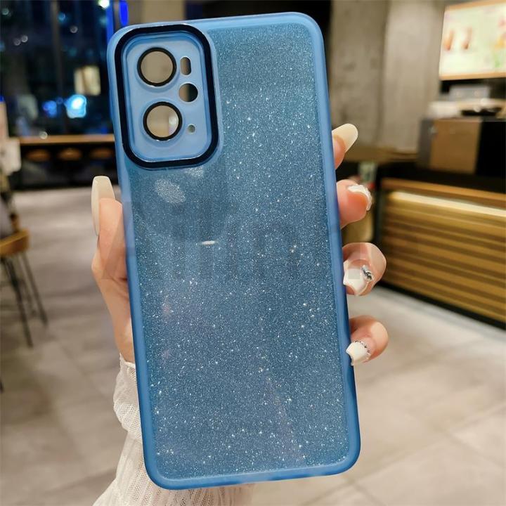 ฝาครอบโทรศัพท์ป้องกันกล้องสำหรับ-oppo-realme-9i-10-pro-plus-กรอบเคสมือถือสีแมทซิลิโคนอ่อนชัดเจนแวววาว