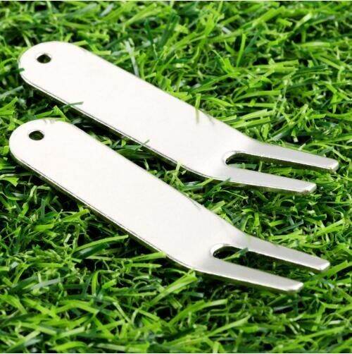 Golf Green Fork Metal Strip Reinforced Fairway Turf Tool Fork Repair