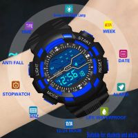 「Dark blue watch」2022 LuxuryFunctionWatches นับถอยหลังผู้ชาย39; SDigitalManClock นาฬิกาข้อมือ Wristrelógio