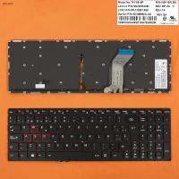 SP Spanish New Replacement Keyboard for Ideapad Y700-15ACZ Y700-15ISK Y700 TOUCH-15ISK Y700-17ISK Laptop Red Backlit