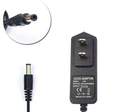 5V 2A AC/DC Power Adapter with Cable 5.5X2.5mm