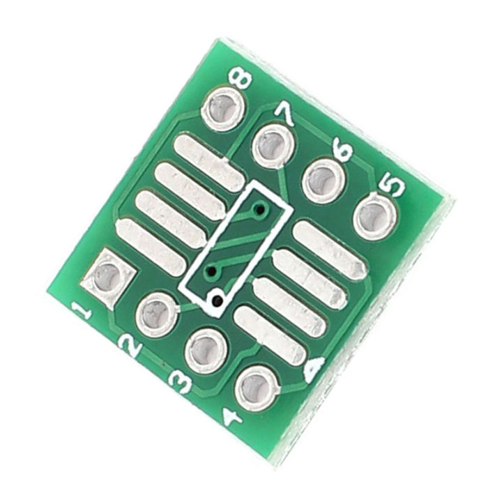 50pcs-sop8-ssop8-tssop8-smd-to-dip8-adapter-0-65-1-27mm-pcb-board