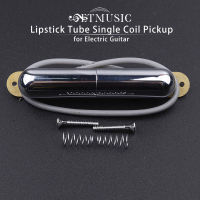 ลิปสติกหลอด Single Coil Pickup กีตาร์สำหรับกีตาร์ไฟฟ้า Chrome Accesorios Guitarra Electra