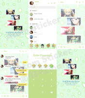 SWORD ART ONLINE Sticker Theme Line สติกเกอร์ไลน์ ธีมไลน์