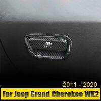 สำหรับ Jeep Grand Cherokee WK2 2011 2012 2013 2014 2015 2016 2017 2018 2020ที่คลุมถาดมือจับเล็มขอบกล่องเก็บของนักบินร่วม