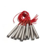 【cw】 5PCS 17mm 62 75mm 201SUS Single Head Dual Heating Pipe 110/220/380V 260/270/290/300/320W Heater Element for Water