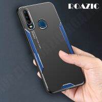 【Extraordinary Products】 ROAZIC สำหรับ Vivo Y12 Y15 Y17 Y19เคสโทรศัพท์โลหะ Frosted กลับทีพียูเปลือกนุ่มกรอบปลอก Ultra-บางป้องกันกล่องเคสอะลูมิเนียม