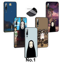 Casing หรับ Xiaomi Redmi 10C 10X 10 9C NFC 9T 9A 9 Prime 8A 8 7A 7 6 6A 5 Plus 5A Pro G188 Spirited Away No Face Anime Pattern Phone เคสโทรศัพท์