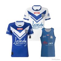 【hot】☒  2023 Bankstown Bulldogs  Mens Home/Away Rugby Jersey Singlet