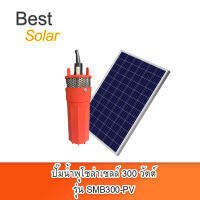 ปั๊มน้ำพุโซล่าเซลล์ 300 วัตต์ รุ่น SMB300-PV