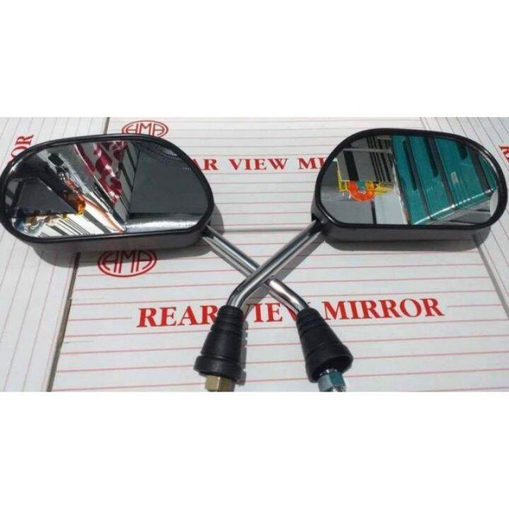 Hma Chrome Stem Side Mirror Original For Yamaha Honda Motorcycles