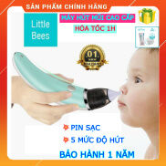 Máy hút mũi cho bé LITTLE BEES BR-8820 5 mức độ hút, pin sạc tích điện