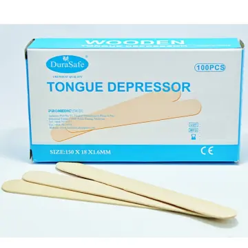 Wood Tongue Depressors 150mm x 18mm (Pack of 100 Pieces)