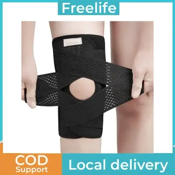 Knee Brace for Women and Men - Open Patella Adjustable Compression Knee  Support with Side Stabilizer, Knee Brace for Meniscus Tear, Knee Pain, ACL