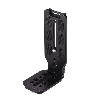 DSLR Camera L Bracket Quick Release Plate Vertical Universal L Bracket with 1/4 Inch Screw Arca Swiss for DSLR Camera